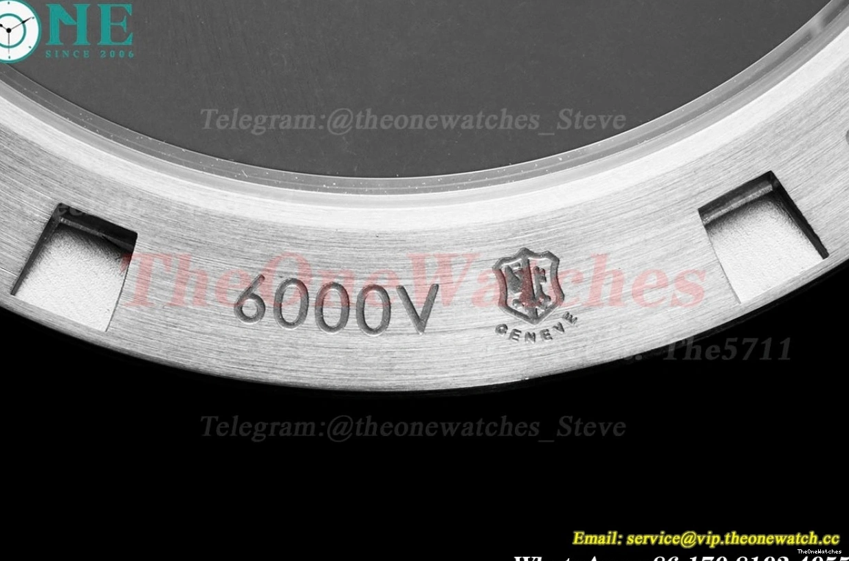 RU 6000V Overseas BBR ref Stk Tourbillon SS Blue 0110